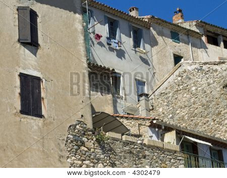 Casas antigas em Provence