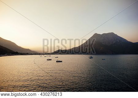 Beautiful Adrasan Sea And Mountain View, Turkey