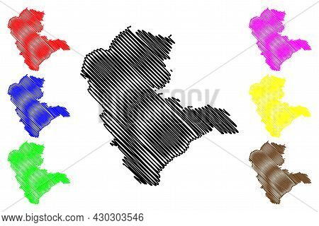 Gutersloh District (federal Republic Of Germany, State Of North Rhine-westphalia, Nrw, Detmold Regio