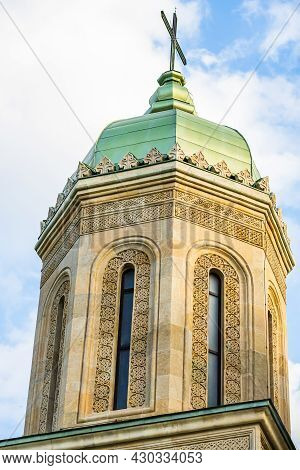 Dealu Monastery (manastirea Dealu) Located On The Hills Of Targoviste Mountains