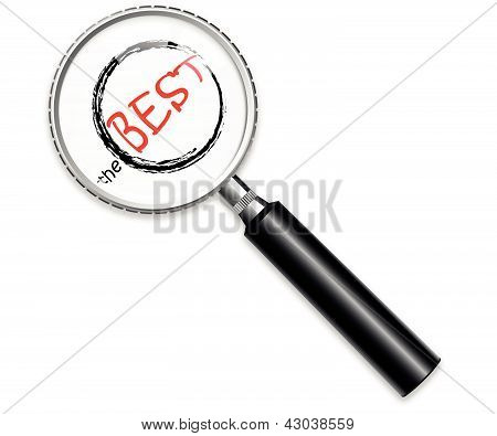 Vergrootglazen met de beste