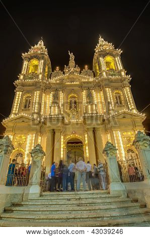 Santa Marija Assunta processione Gudja, Malta.