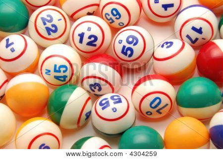 Bingo Ball Hintergrund