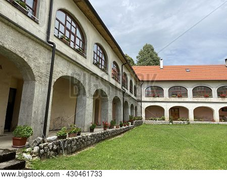 Three-winged Building Of The Orthodox Monastery Gomirje - Croatia (trokrilna Zgrada Pravoslavnog Man