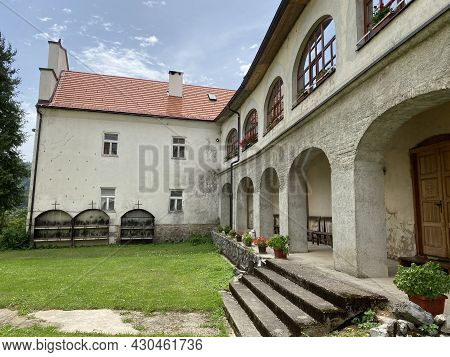 Three-winged Building Of The Orthodox Monastery Gomirje - Croatia (trokrilna Zgrada Pravoslavnog Man