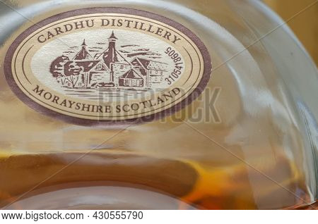 London, United Kingdom - October 11, 2020 Bottle Of Cardhu Gold Reserve, Single Malt Scotch Whisky C
