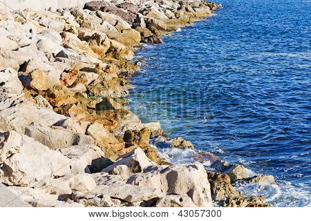 Rocky Coast In Sardinia