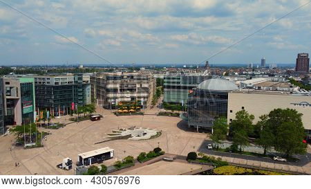 Media Park In The City Of Cologne From Above - Cologne Germany - June 25, 2021