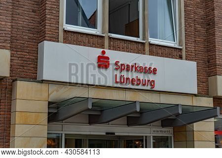 Sparkasse Luneburg Bank Building - Lueneburg, Germany - May 10, 2021