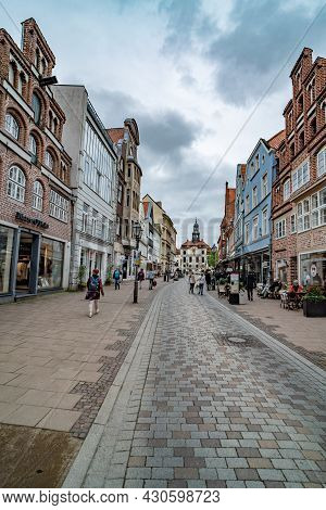 Historic City Of Luneburg Germany - Lueneburg, Germany - May 10, 2021