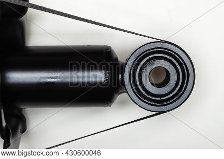Upper Shock Absorber Mounting Head, Parts For Car Repair. A Set Of Spare Parts For Servicing The Cha