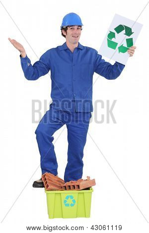 Mann-recycling-Baustoffe