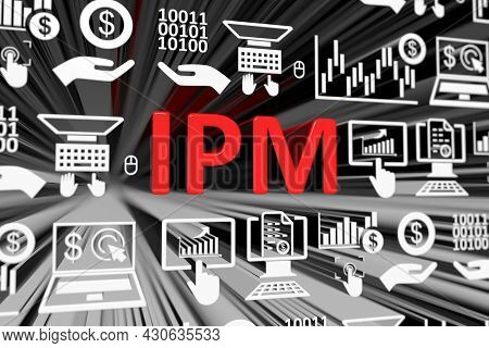 Ipm Concept Blurred Background 3d Render Illustration