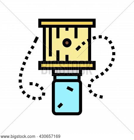 Bee Trap Beekeeping Color Icon Vector. Bee Trap Beekeeping Sign. Isolated Symbol Illustration