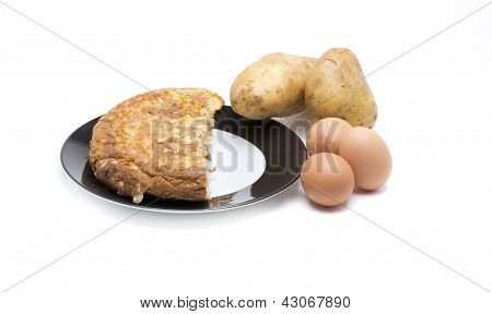 Hiszpański omlet składniki