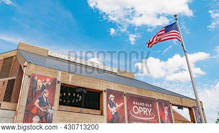 Famous Landmark In Nashville - Grand Ole Opry - Nashville, Tennessee - June 15, 2019