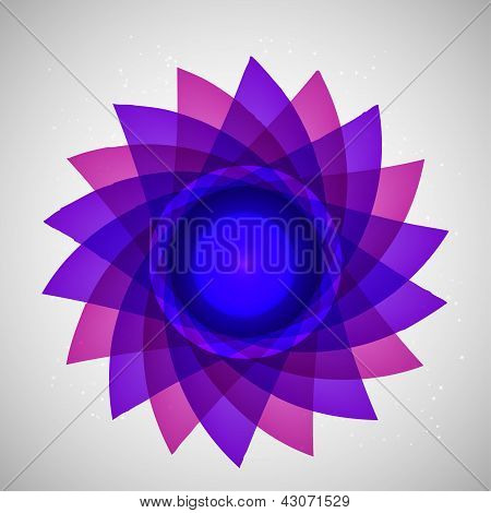 Fiore vettoriale violetta