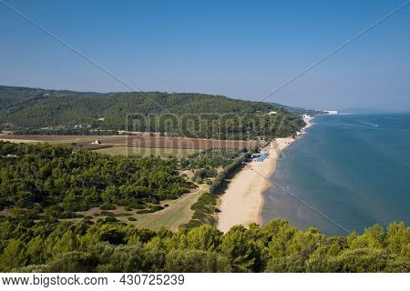 Beach On The Coastline, Italy