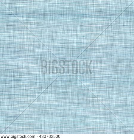 Classic Blue Woven Stripe Masculine Shirt Fabric Texture. Navy Space Dyed Marled Melange Background.