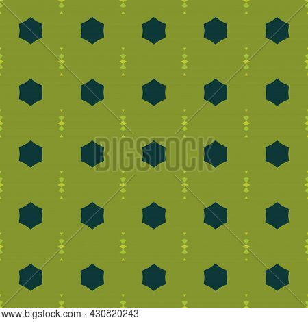 A Hexagon Seamless Pattern Background. Ornamental, Bee, Blocks,