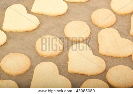 Hornear galletas para la Navidad