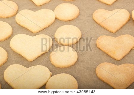 Hornear galletas para la Navidad