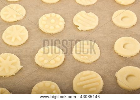 Hornear galletas para la Navidad