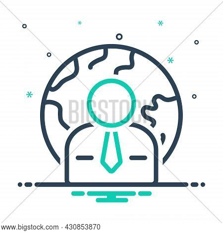 Mix Icon For Governor Government People Democracy Flag State Polity Embassy Capitol Courthouse