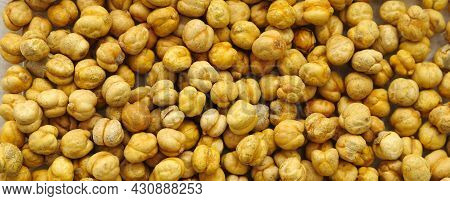 Fresh Salted Roasted Chickpeas, Turkish Culture And Roasted Chickpeas,