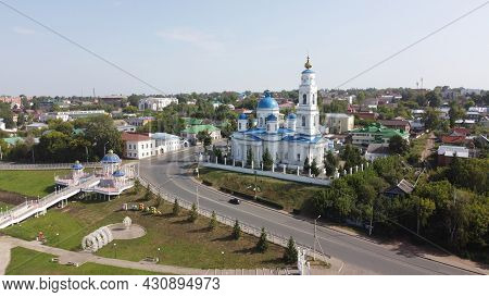 Cathedral Of St. Nicholas In Chistopol, Republic Of Tatarstan. A Clear Sunny Day On August 19, 2021