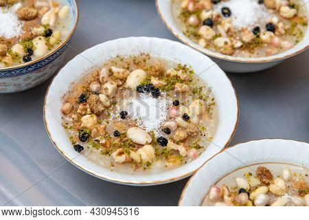Traditional Turkish Dessert Is Asure 