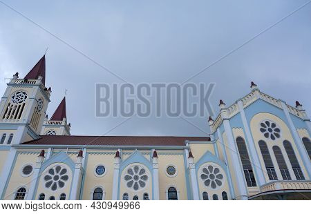 Our Lady Of The Atonement Cathedral, Also Known As Baguio Cathedral, A Catholic Church In Baguio, Ph
