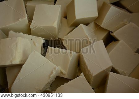 Homemade Lye Soap - Brazilian Image Closeup - Nature
