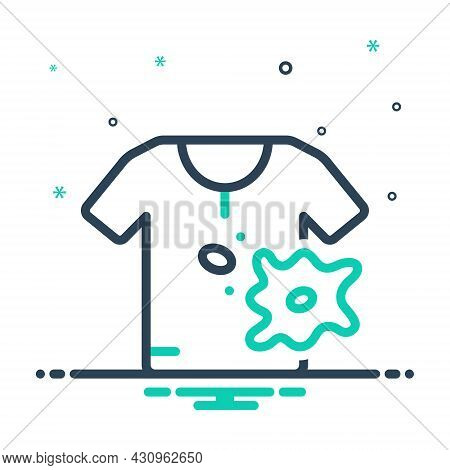 Mix Icon For Spot Stain Smear Blot Splotch  Cloth Ink Splatter Spatter Bespatter