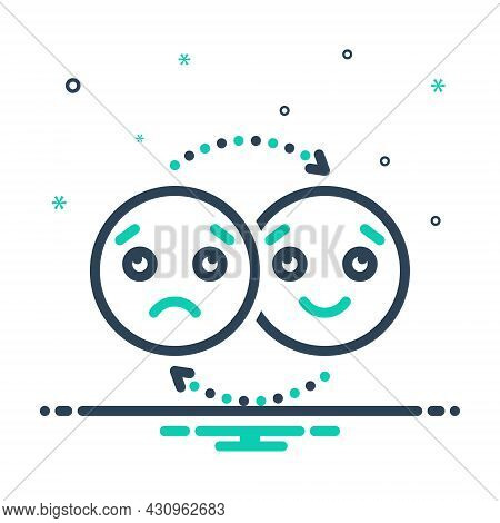 Mix Icon For Emotion Affection Feeling Indoctrination Reverie Sentiment Sensibility