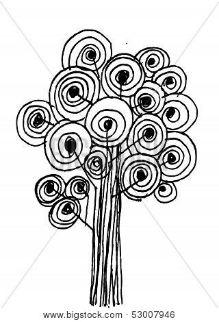 tree in Vector illustration