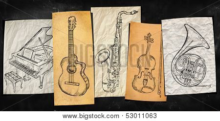 Art Instruments music background