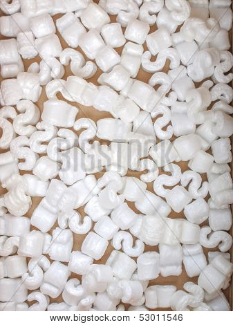 Polystyrene Beads Background