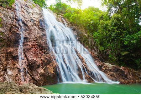 Na Muang 1 waterfall, Koh Samui, Thailand