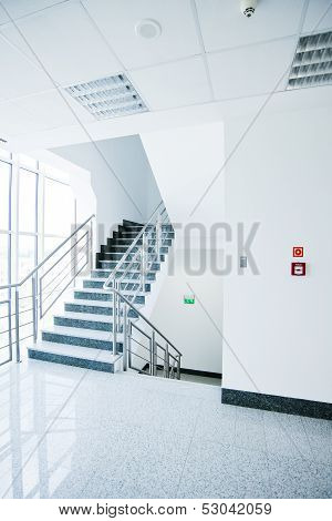 Staircase In Office Building