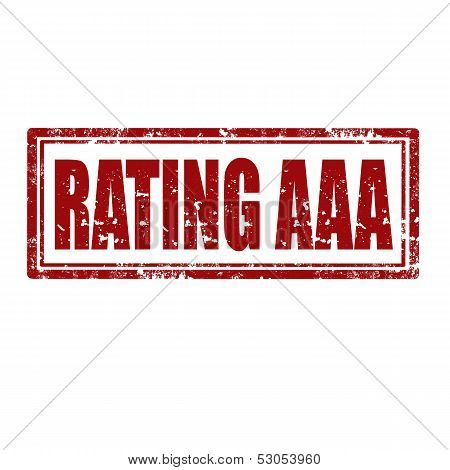 Rating Aaa-stamp