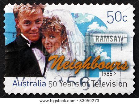Postage Stamp Australia 2006 Neighbours, Television Show