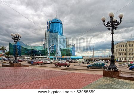 Samara, Russia - May 29: View Of Samara Rail Terminal In May 29, 2010 In Samara, Russia. The Station