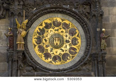 Elemento de antigas horas em Praga