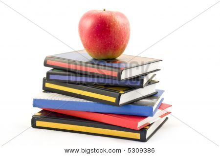 Bücher und apple