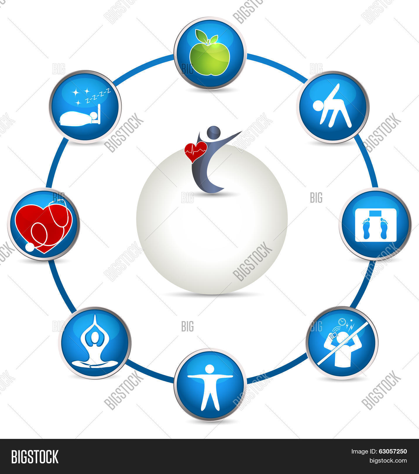 Bright Health Care Vector & Photo (Free Trial) | Bigstock