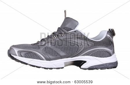 Side view of sport shoe.