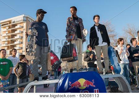 Amateurs Podium