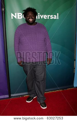 LAS VEGAS - APR 8:  Ron Funches at the NBCUniversal Summer Press Day at Huntington Langham Hotel on April 8, 2014 in Pasadena, CA