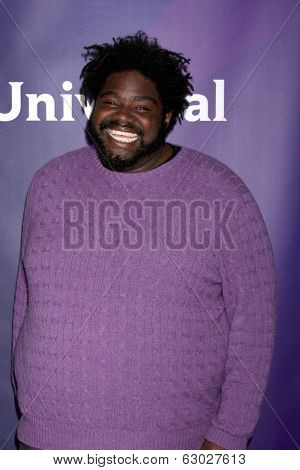 LAS VEGAS - APR 8:  Ron Funches at the NBCUniversal Summer Press Day at Huntington Langham Hotel on April 8, 2014 in Pasadena, CA